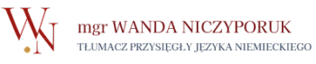 Wanda Niczyporuk - Tłumacz języka niemieckiego